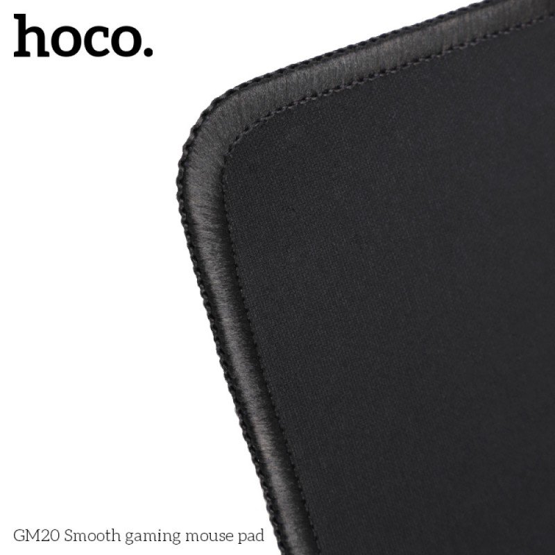 Hoco GM20 Smooth Gaming Mouse Pad 200x240x2mm Μαύρο