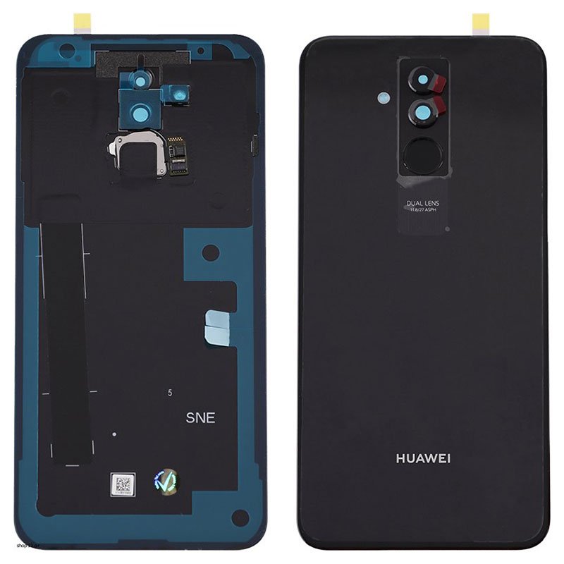 Αυθεντικό Καπάκι Μπαταρίας Μαύρο Original Huawei Mate 20 Lite Battery Cover Black 02352DKP