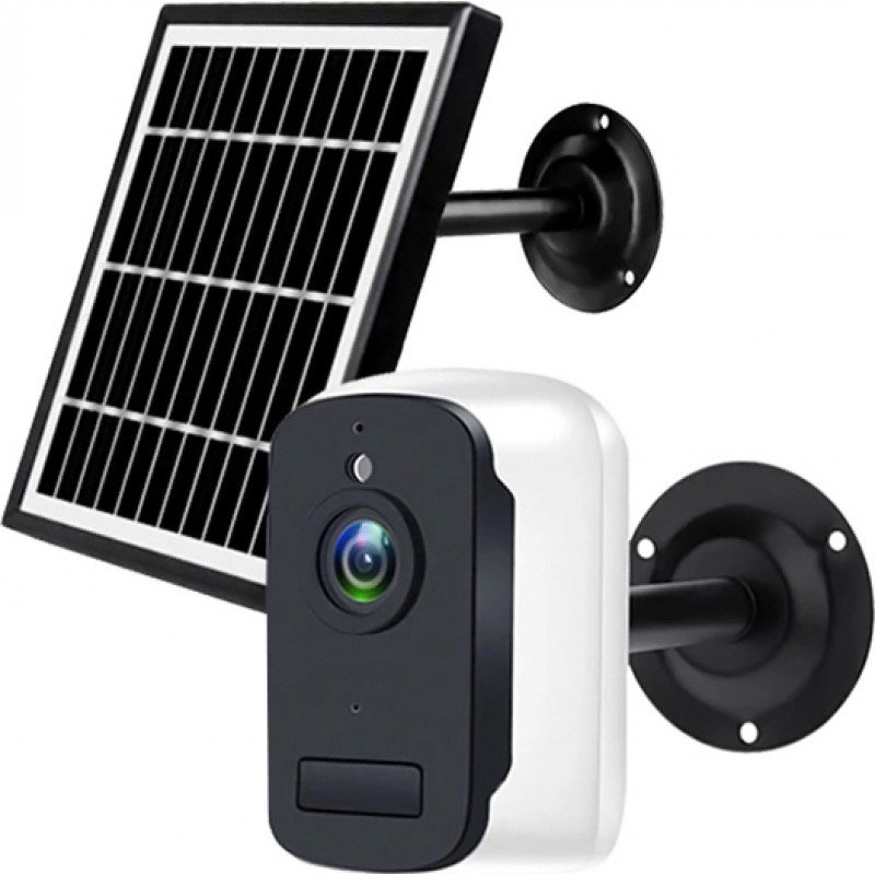 Innotronic ICH-BC22 IP Solar Camera Dome IP66 IR 10m External 2Mpx 1080p WiFi White Κάμερα Ηλιακή