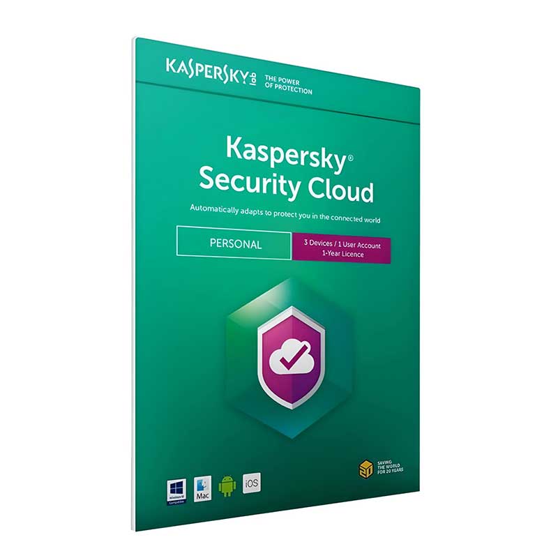 Kaspersky Security Cloud Personal για 3 Συσκευές 1 Χρήστης 1 Έτος Χρήσης