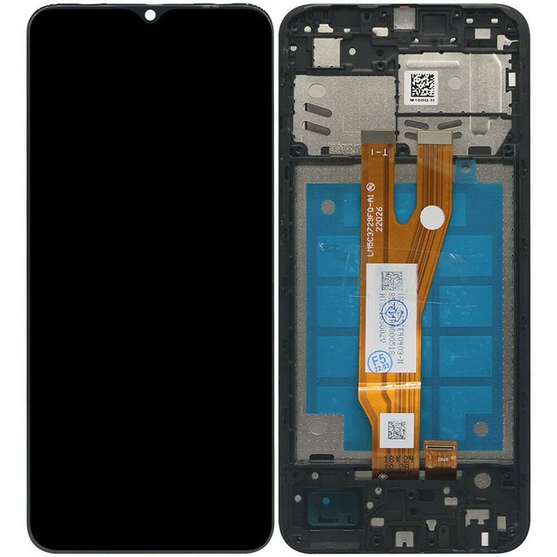 Οθόνη Samsung Galaxy A03 Core SM-A032 Original LCD & Touch & Frame Black GH81-21711A Service Pack