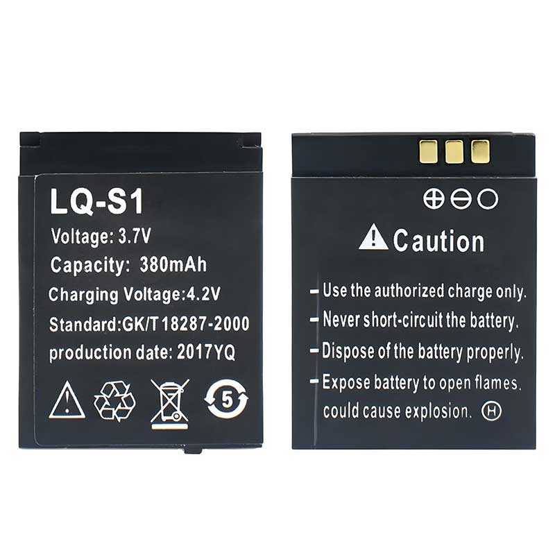 Μπαταρία Λιθίου LQ-S1 / AB-S1 Smart Watch DZ09 Battery 3.7v 380mah