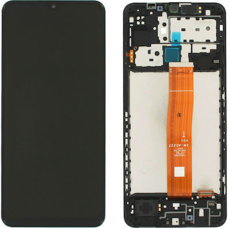 Οθόνη Samsung Galaxy M12 SM-M127 OEM LCD & Touch & Frame Black