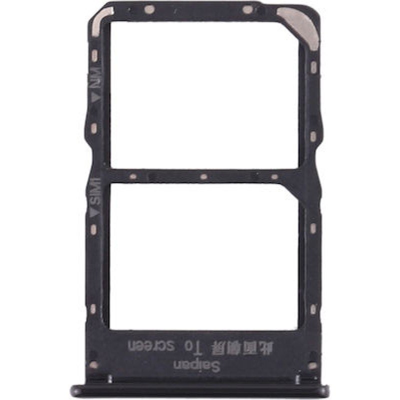 Βάση Κάρτας Μαύρη Huawei Mate 30 Lite OEM Sim Tray Black