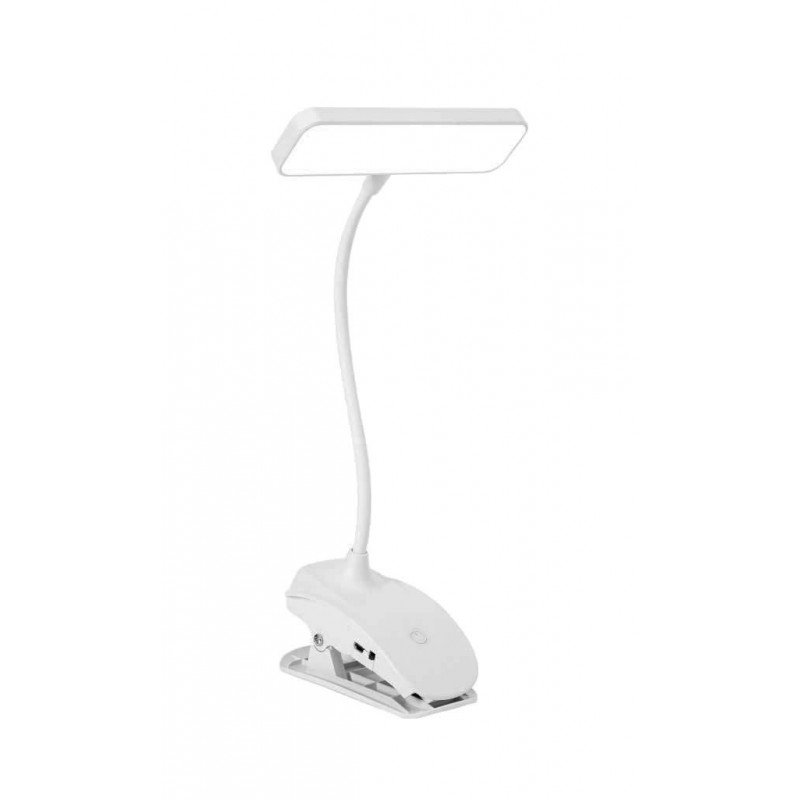 Λάμπα & Βάση Μανταλάκι Tricolour Clip Desk Lamp 800mAh White XO-OZ06