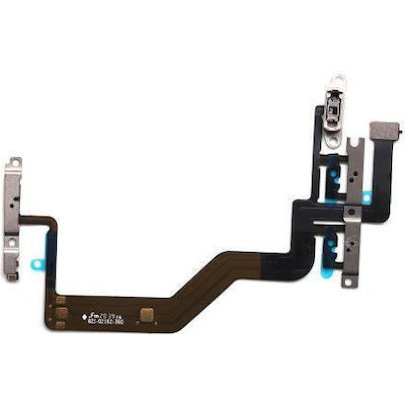 Καλωδιοταινία Ενεργοποίησης Ήχου iPhone 12 Mini Volume Button Flex Cable & Metal Bracket i12