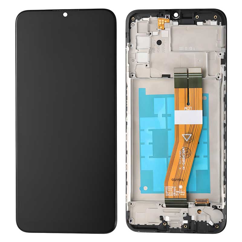 Αυθεντική Οθόνη Samsung Galaxy A03s SM-A037F Original LCD & Touch & Frame Black GH81-21232A Service Pack