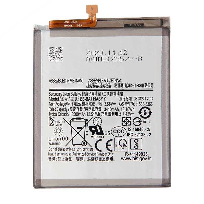 Μπαταρία Samsung Galaxy A41 OEM Battery EB-BA415