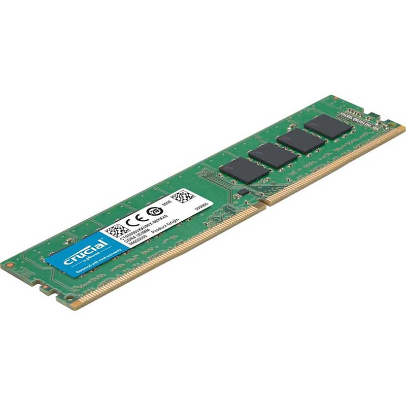 8Gb RAM DDR4 Memory 3200Mhz CL17 1.2V Crucial Μνήμη CT8G4DFRA32A (PC)