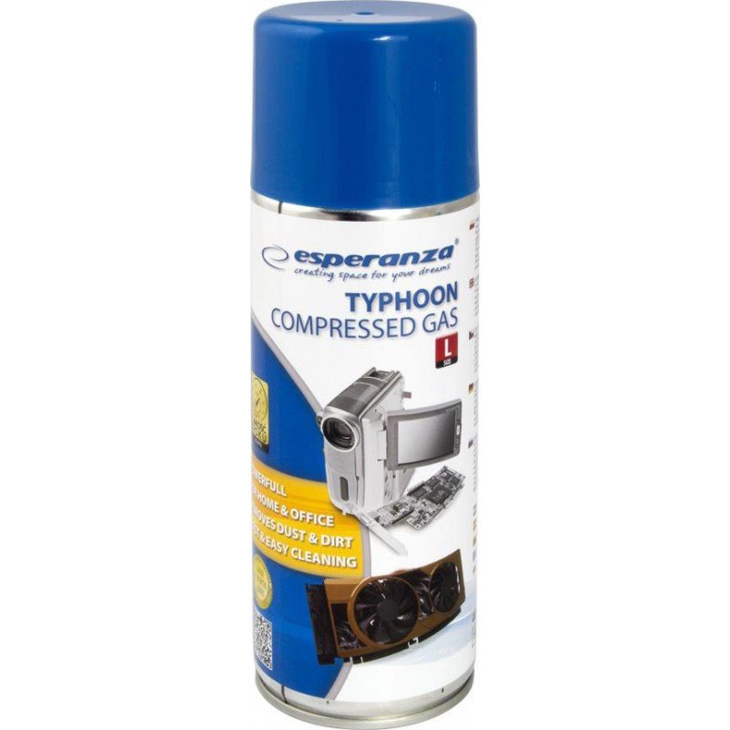 Pressurized Air Spray Καθαριστικό Πεπιεσμένου Αέρα 400ml Esperanza ES103