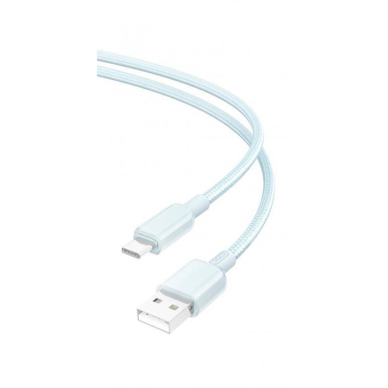 USB A 2.0 Cable Male To Type C 5A Blue 1.2m XO NB249