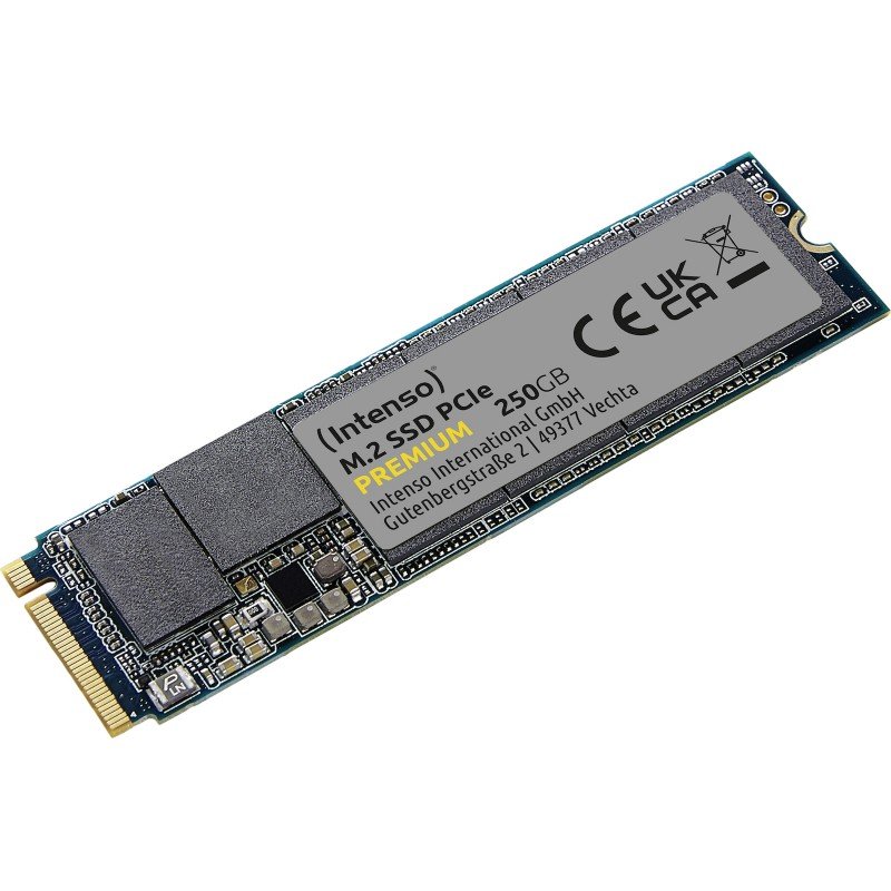 250GB SSD Εσωτερικός Σκληρός Δίσκος NVMe M.2 PCIe 2280 Intenso NSO3835440