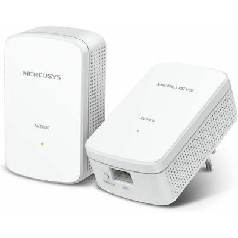 Mercusys MP500KIT Powerline WiFi AV1000Mbps Adapter Αντάπτορας Δικτύου