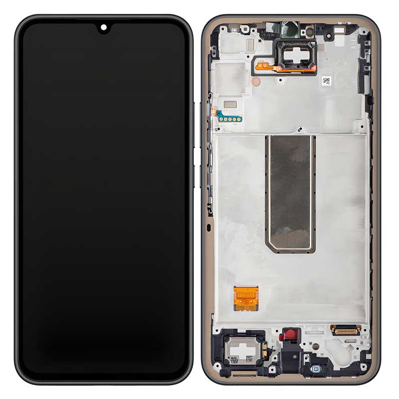 Αυθεντική Οθόνη Samsung Galaxy A34 5G/SM-A346 Original LCD & Touch & Frame Black GH82-31201A Service Pack