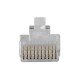 RJ48 UTP Plug Cat 5 10p10cs Τερματικό Φις Δικτύου