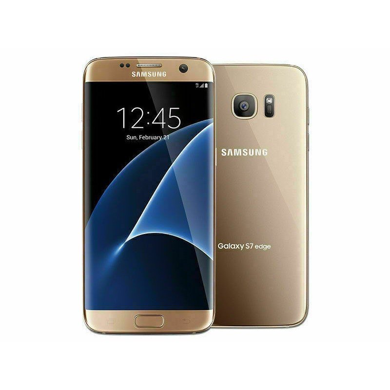 Samsung Galaxy S7 Edge Gold 32GB Smart Phone SM-G935F Refurbished