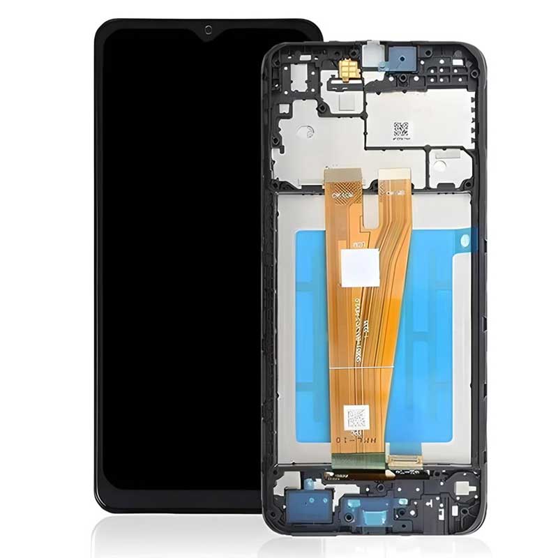 Οθόνη Samsung Galaxy A05 SM-A055 Original LCD & Touch & Frame Black GH82-21236A