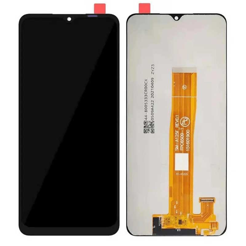 Αυθεντική Οθόνη Samsung Galaxy A12 SM-A125 TM Flex Original LCD & Touch GH82-24491A Service Pack