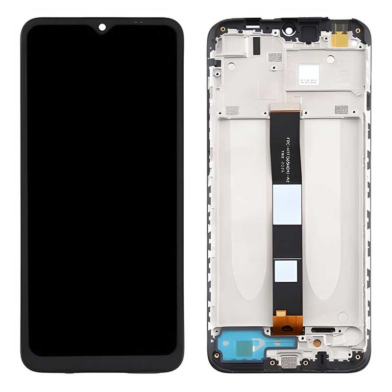 Οθόνη Xiaomi Redmi 10A LCD & Touchscreen & Frame Black