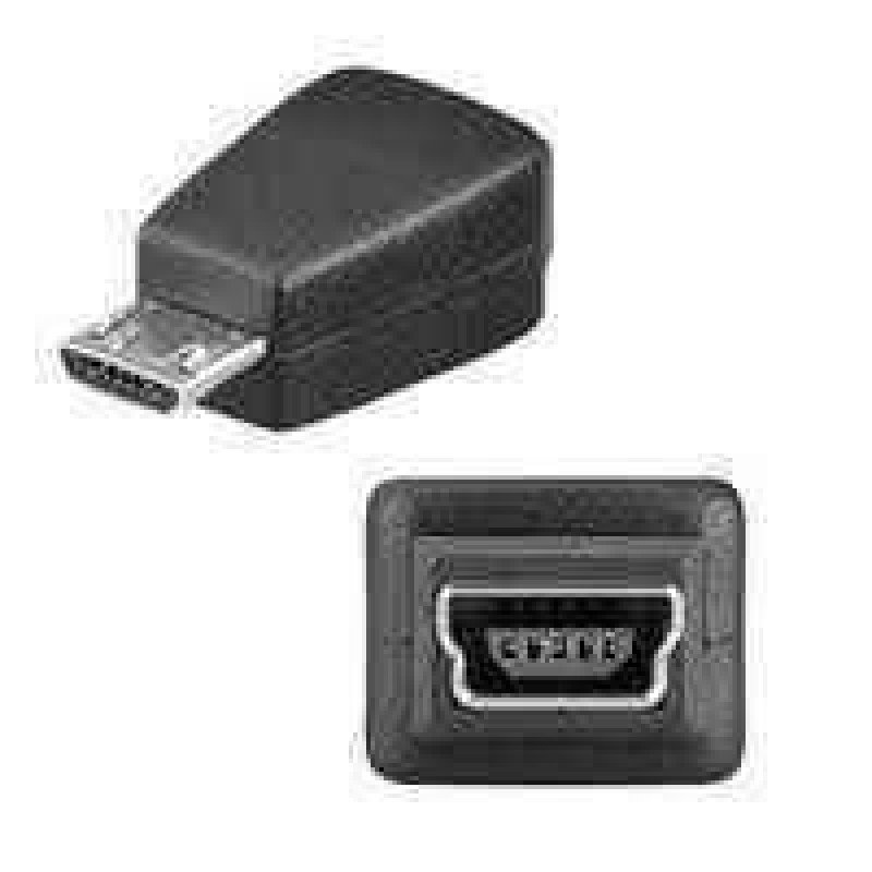 USB A 2.0 ADAPTER MINI USB FEMALE TO MICRO USB MALE 93983 17134 U112