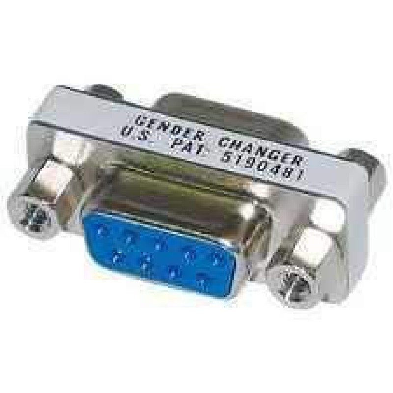 Adaptor Serial RS232 F/F 9pin Dsub DB9F-DB9F Gender Changer GCM-9F9F Μούφα Σειριακή CCGP52810ME