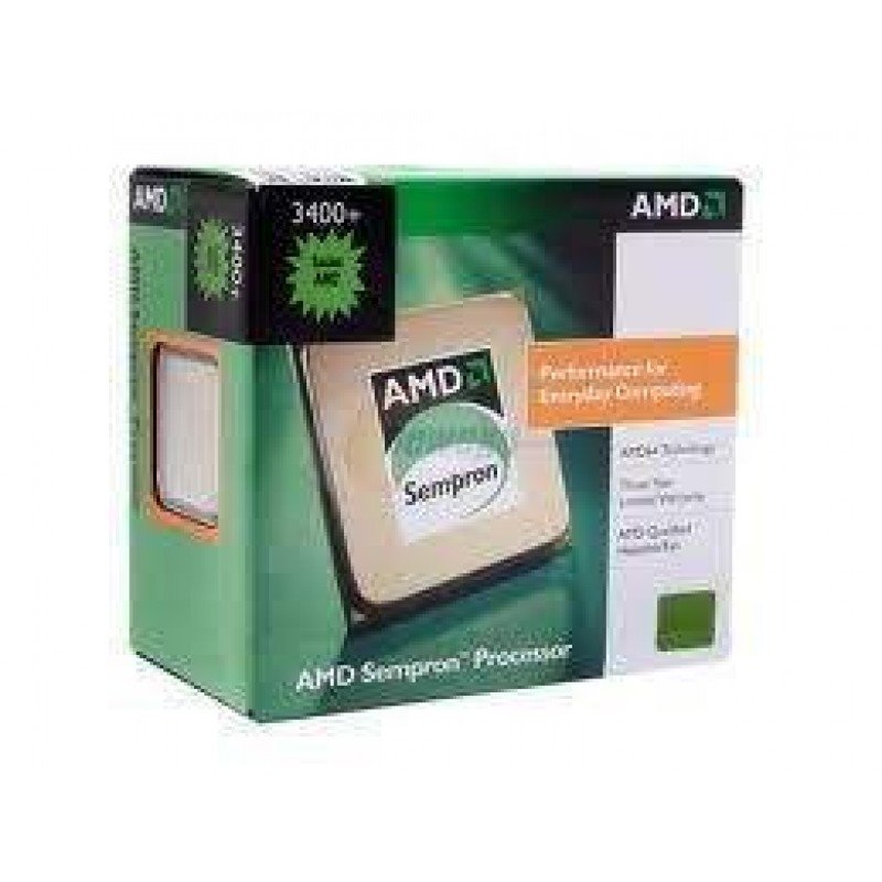 AMD SEMRON 3400+ BOX -USED- (AM2)