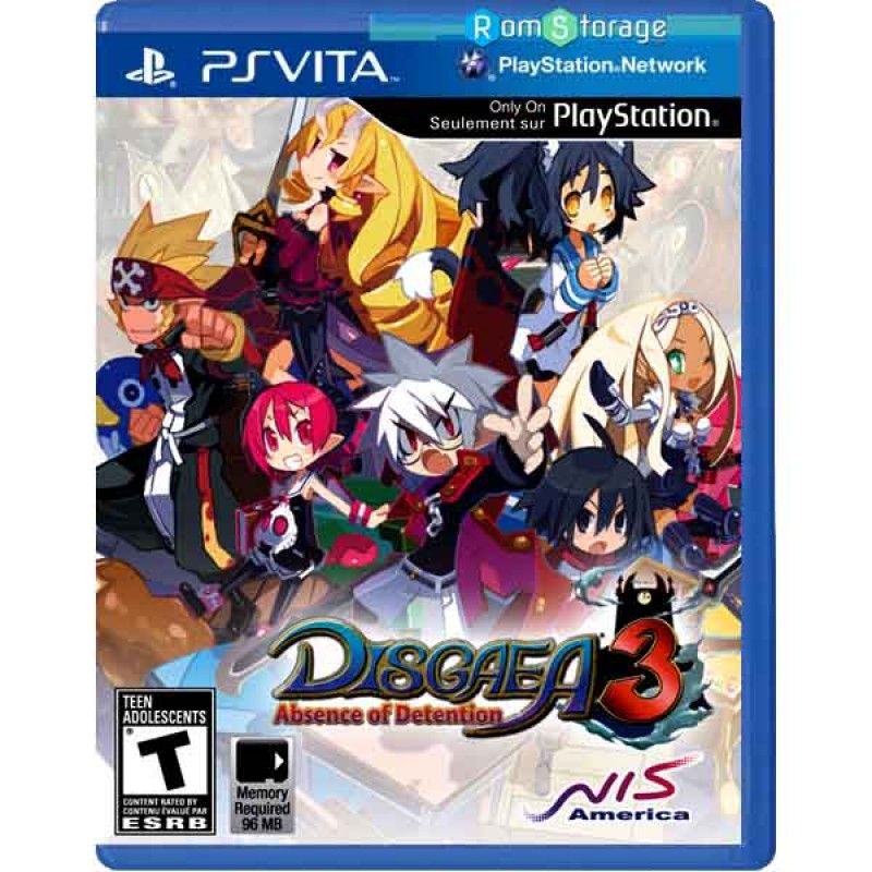 DISGAEA 3 ABSENCE OF DETENTION PSV (PS VITA)