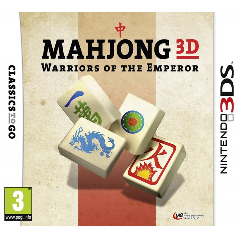 MAHJONG: WARRIORS OF THE EMPEROR (3DS)