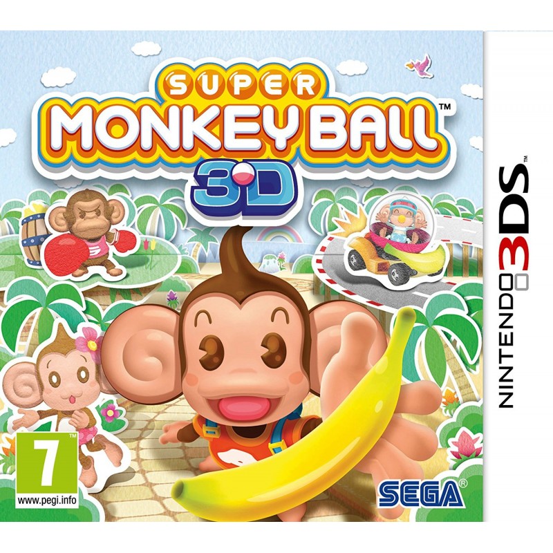 SUPER MONKEY BALL 3D (3DS)