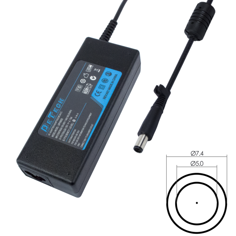 DETECH NOTEBOOK CHARGER AC-DC POWER ADAPTER HP 18.5V 6.5A 120W ΤΡΟΦΟΔΟΤΙΚΟ ΦΟΡΗΤΟΥ 303