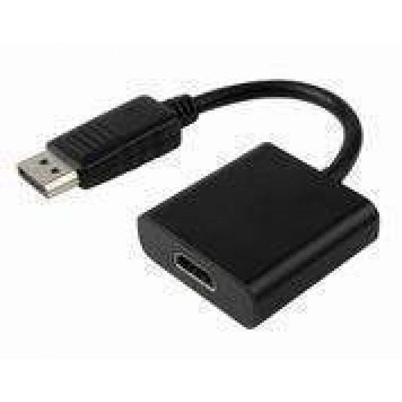 DIisplay Port 20p Male To HDMI 1.4 Female 0.2m Black Cable CAB-DP004