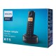 Philips D1601B Wireless Telephone Device Black Τηλεφωνική Συσκευή Ασύρματη