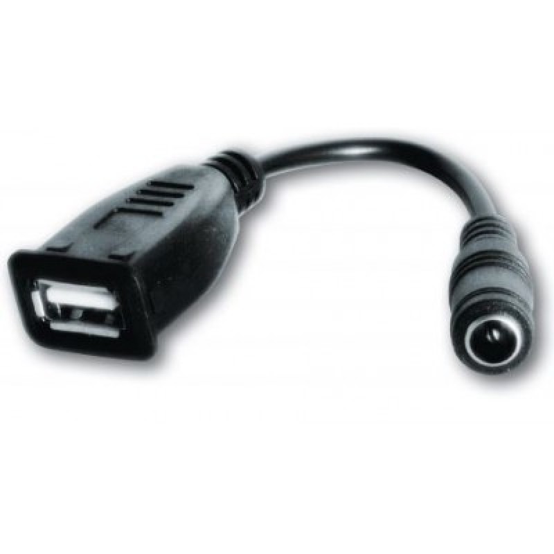 CONNECTOR DC MALE TO USB A 2.0 FEMALE 0.2m ΚΑΛΩΔΙΟ ΤΡΟΦΟΔΟΣΙΑΣ 3.3.15