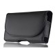 POWERTECH MOB-0444 UNIVERSAL LEATHER BELT CASE 5 BLACK  ΘΗΚΗ ΖΩΝΗΣ ΜΑΥΡΗ