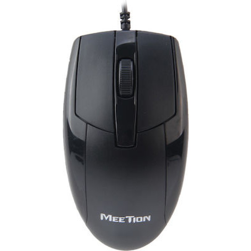 Mouse Wired Optical 1000dpi Black Meetion MT-M359 Ποντίκι Ενσύρματο Οπτικό Μαύρο