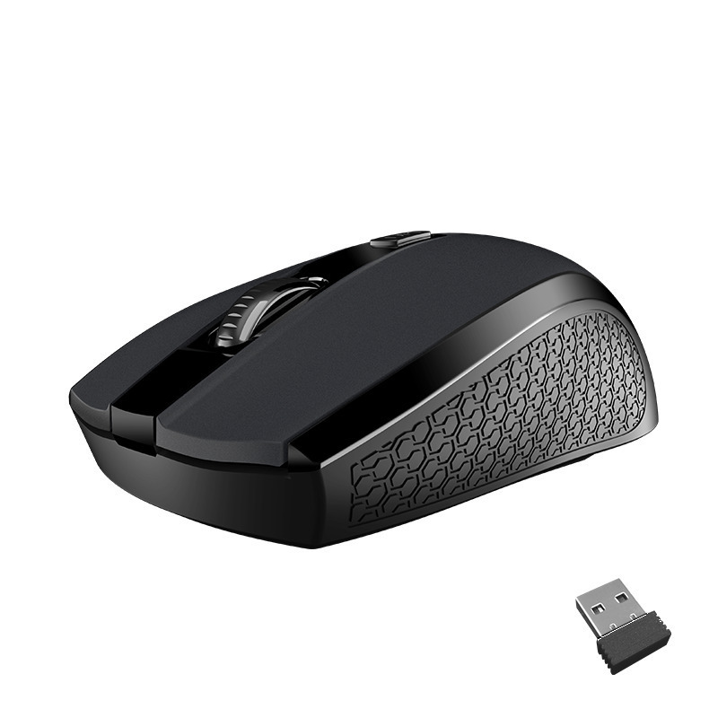 Mouse Wireless 2.4G Optical USB Black 1600dpi Ποντίκι Οπτικό Ασύρματο Meetion MT-R560