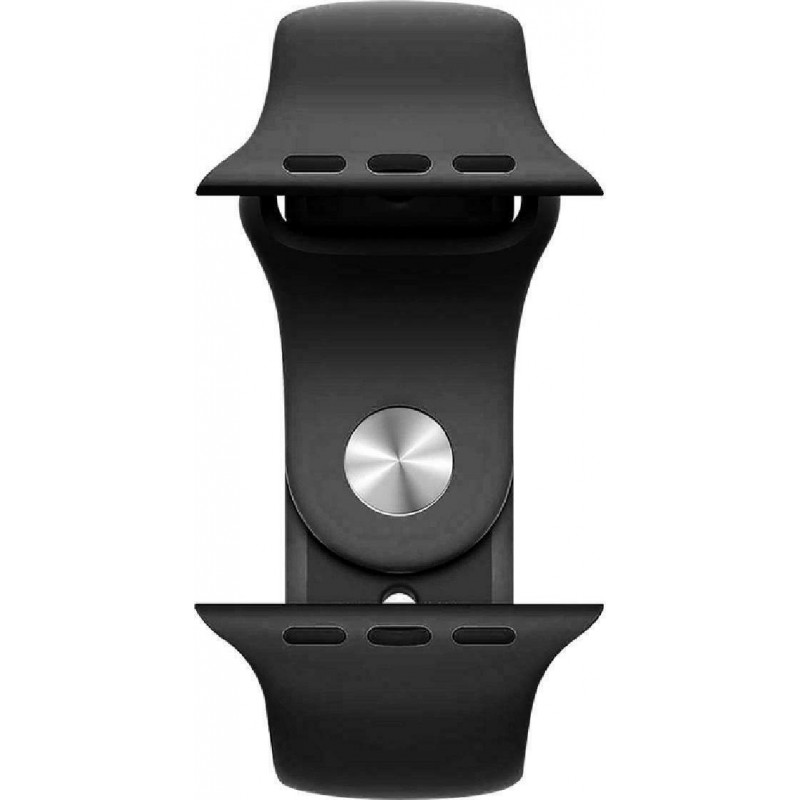 Apple Watch 42/44mm Band Black Λουράκι Rockrose RRBAWRJB