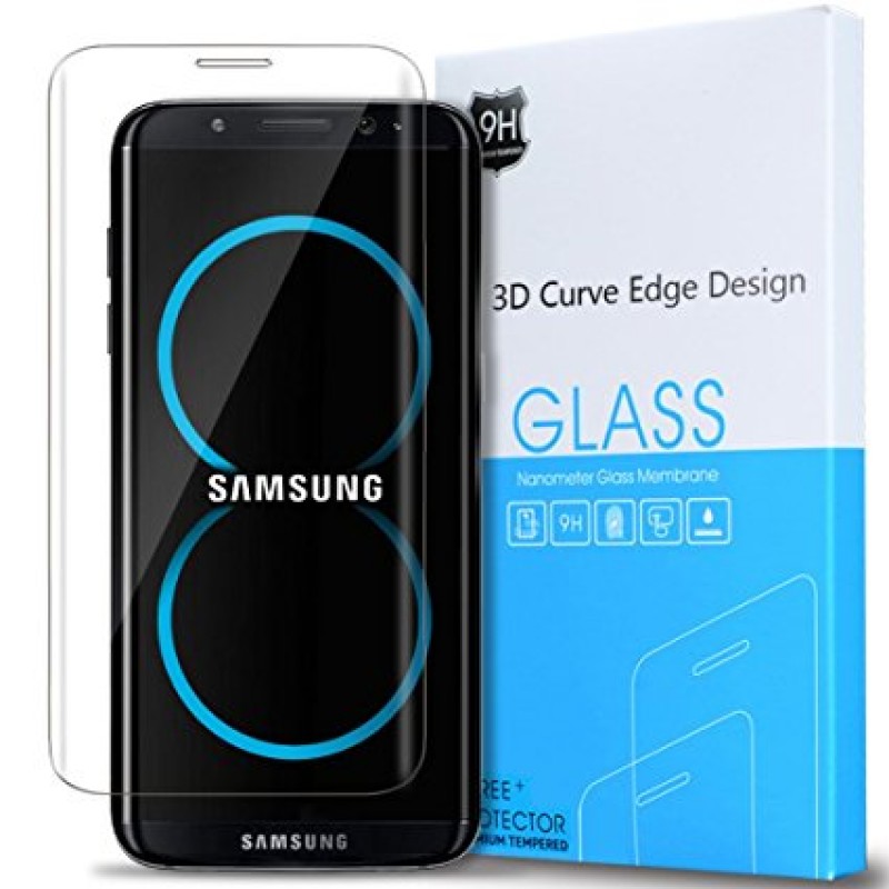 Premium Tempered Glass Full Cover Screen Protector 3D 9H 0.3mm Samsung Galaxy S8 Plus Γυάλινο Προστατευτικό Οθόνης (G955F)