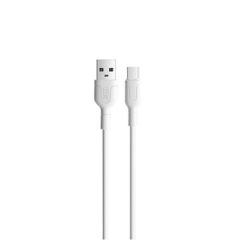 USB A 2.0 Cable Male To Type C White 1m XO NB212