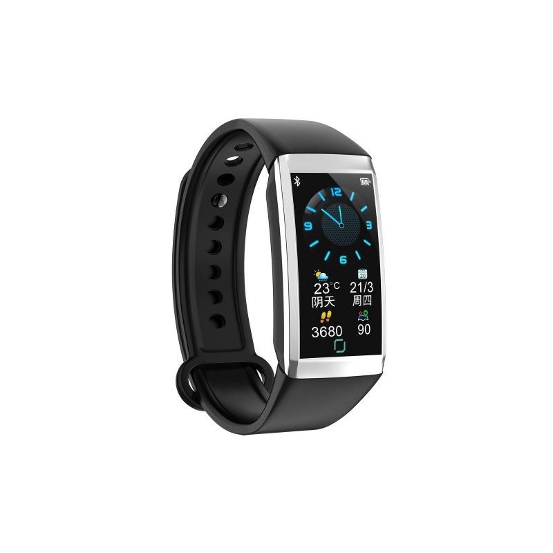 XO TD19 Activity Tracker με Παλμογράφο Μαύρο Fitness Black