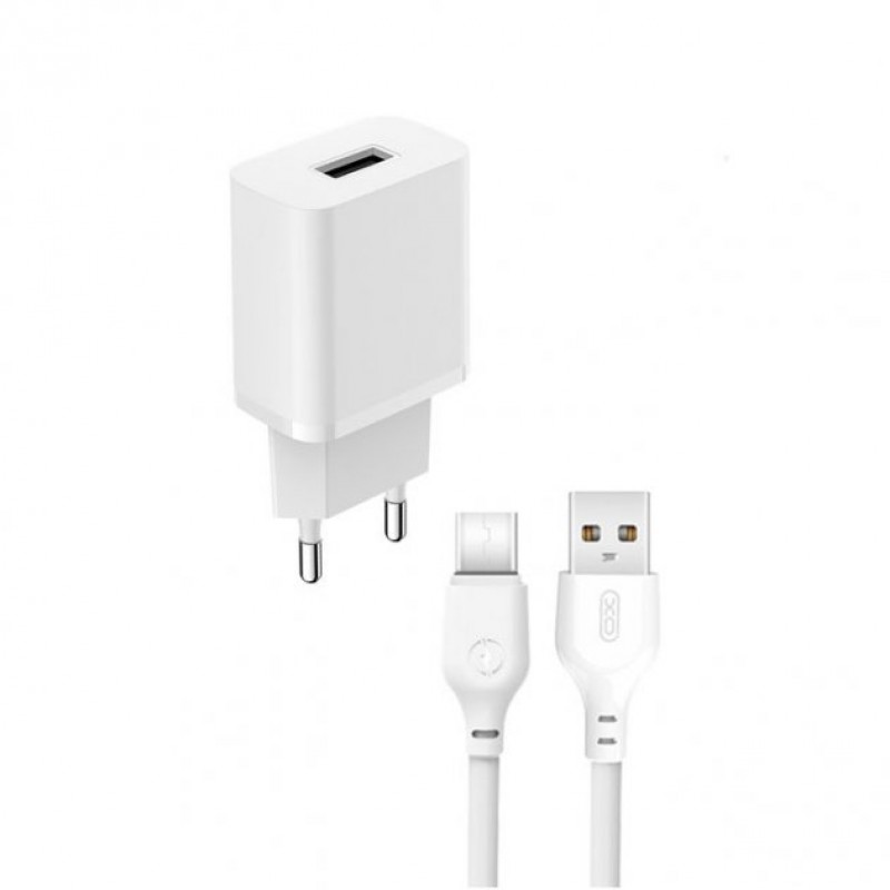 Φορτιστής Πρίζας Quick Power Charger USB Type C To Lightning 5V 2A White XO-L99