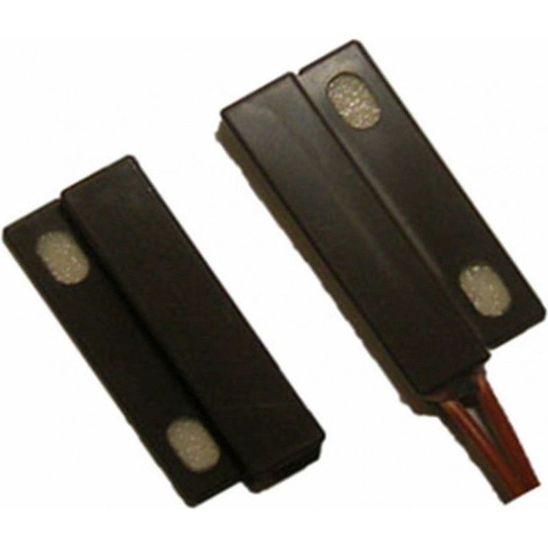 ALEPH DC-1561B Smart Alarm Security Door Magnet Brown Μαγνητική Επαφή Καφέ