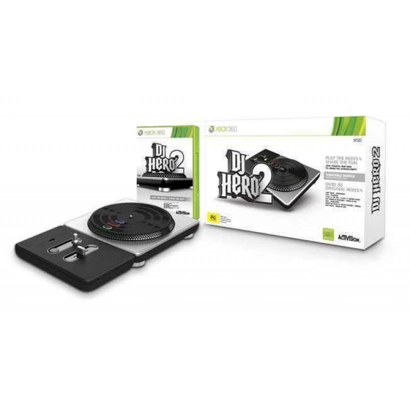 DJ HERO 2 & TURNTABLE KIT PARTY BUNDLE (360)