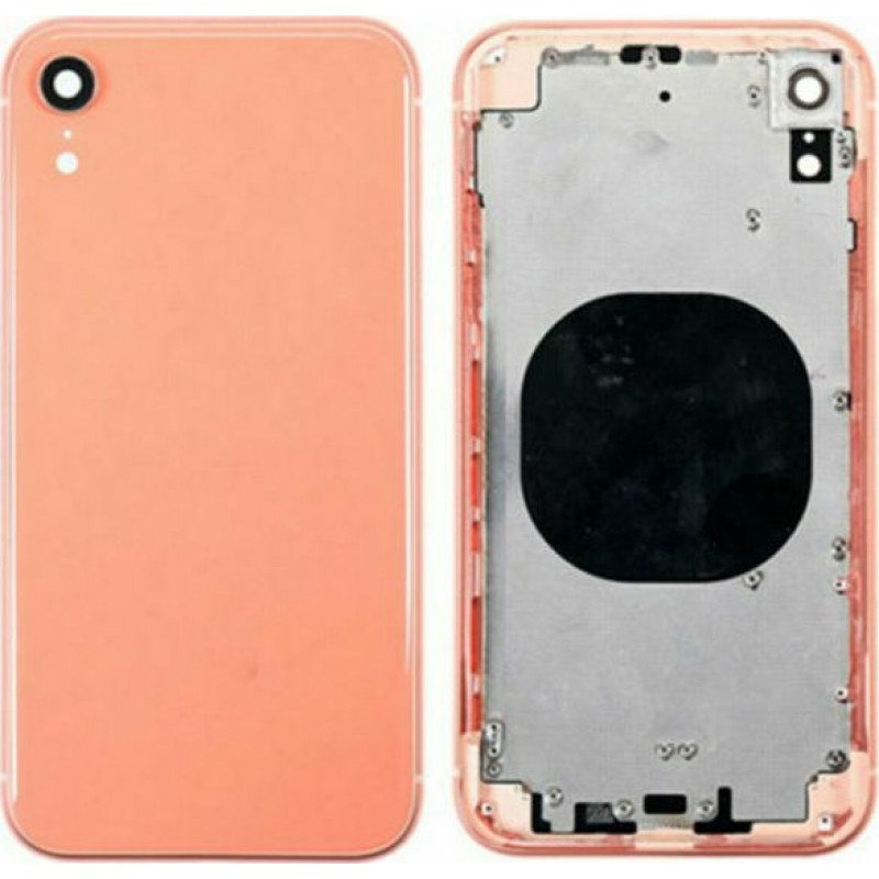 Καπάκι Μπαταρίας - Πλαίσιο Πορτοκαλί iPhone XR OEM Housing - Frame Coral iXR