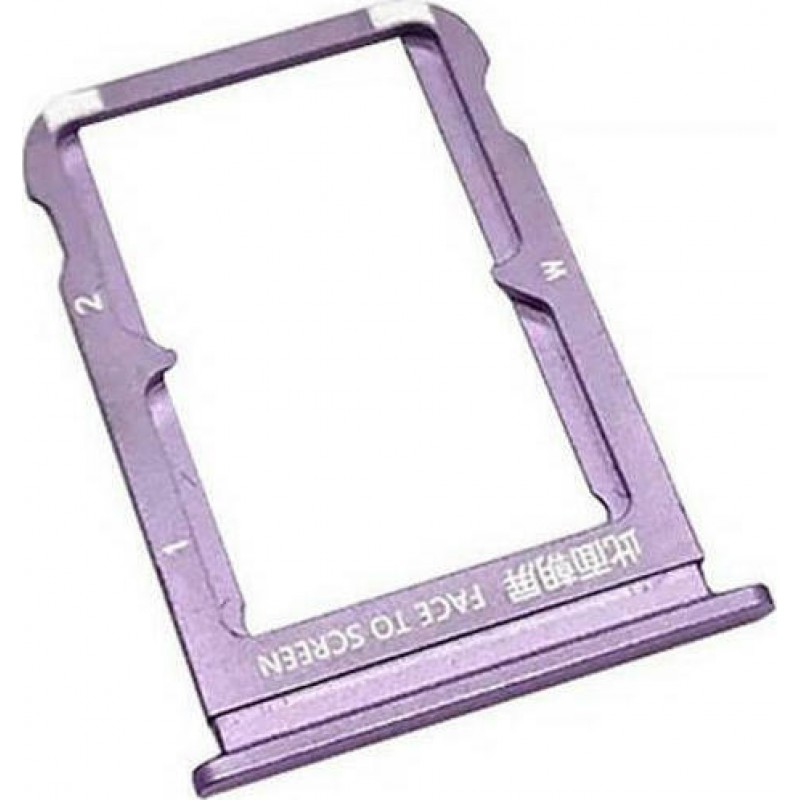 Βάση Κάρτας Μωβ Xiaomi Mi 9 Sim Tray Purple