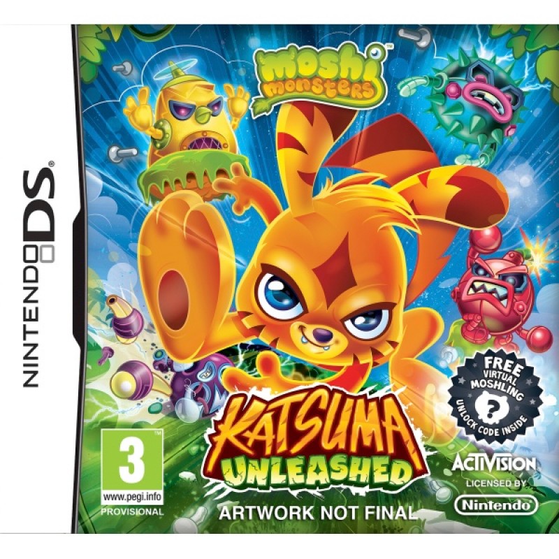 MOSHI MONSTERS KATSUMA UNLEASHED (DS)