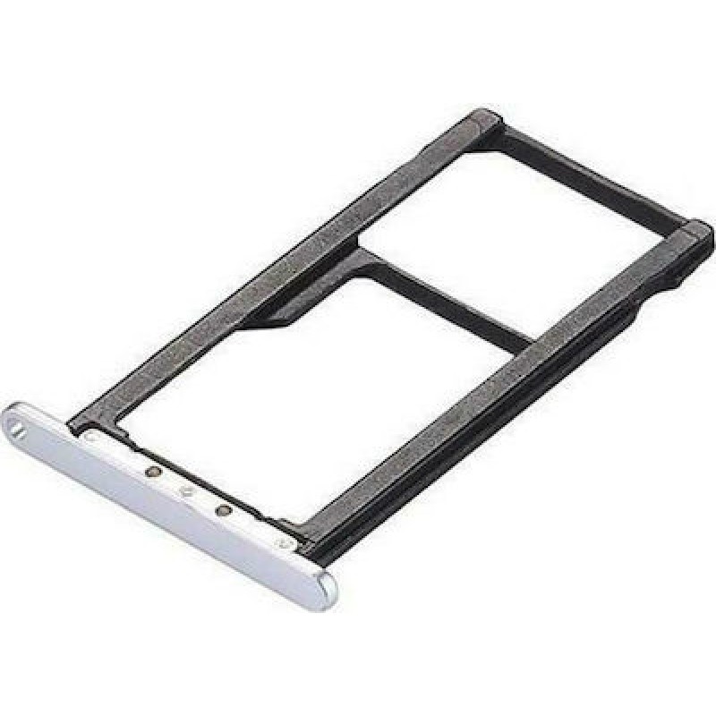 Βάση Κάρτας Ασημί Xiaomi Redmi Note 8 Pro Sim Tray Silver