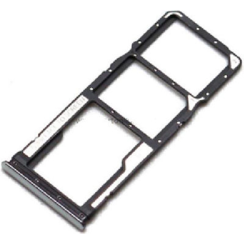 Βάση Κάρτας Ασημί Xiaomi Redmi Note 8/Note 8T Sim Tray Silver