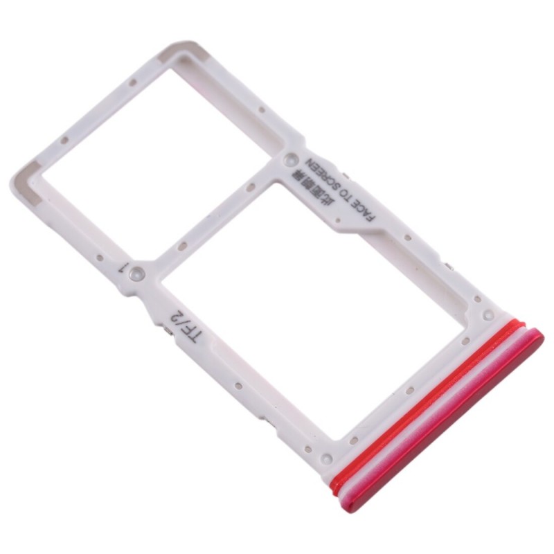 Βάση Κάρτας Κόκκινη Xiaomi Poco X2 Sim Tray Red