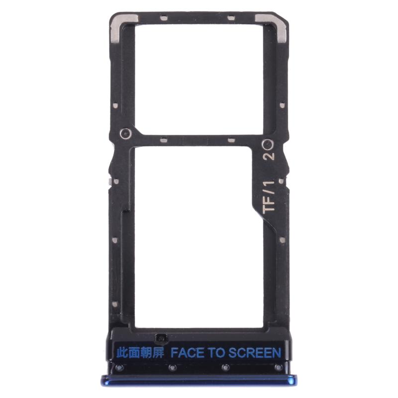 Βάση Κάρτας Μπλε Xiaomi Poco X3 Pro Sim Tray Blue